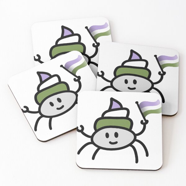 Item preview, Genderqueer Hermitcrab designed and sold by MioneMoh.