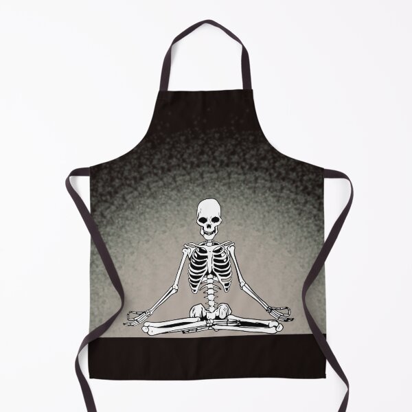 Item preview, meditating skeleton designed and sold by misslizzyspin.