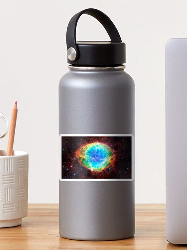 Sticker, Nebula Eye Space Art Image  designed and sold by Truthseekmedia