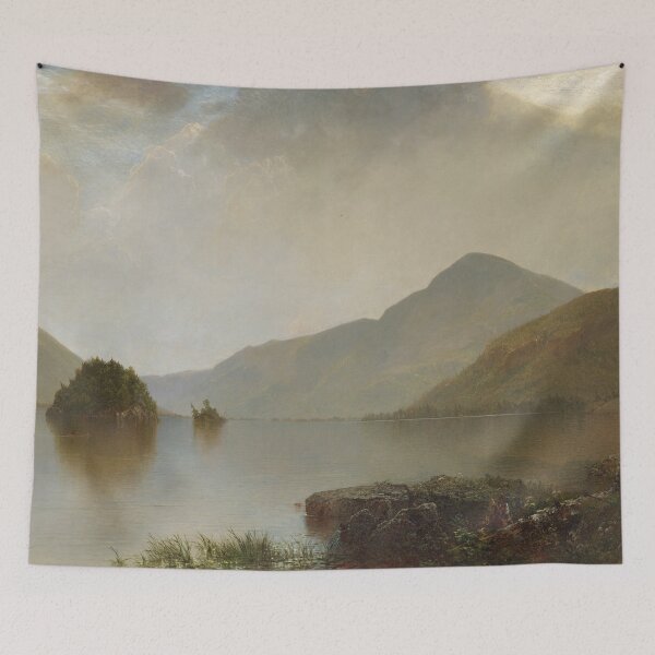 Item preview, Lake George | John Frederick Kensett | 1869 Landscape Art designed and sold by CJET.
