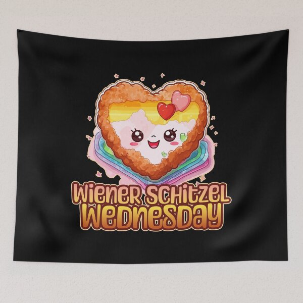 Item preview, Wiener Schnitzel Wednesday Foodie Design designed and sold by danielliamgill.
