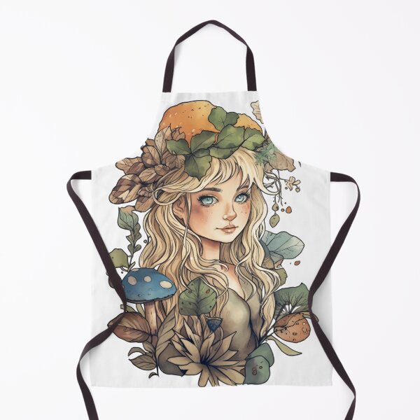Item preview, Mushroom Cap Blonde Forest Fairy designed and sold by theforestfairy.