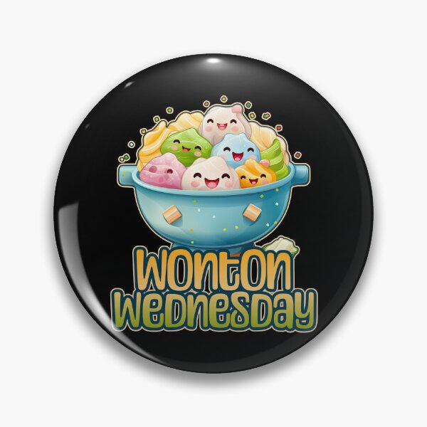 Item preview, Wonton Wednesday Foodie Design designed and sold by danielliamgill.
