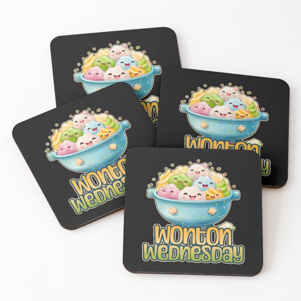 Item preview, Wonton Wednesday Foodie Design designed and sold by danielliamgill.