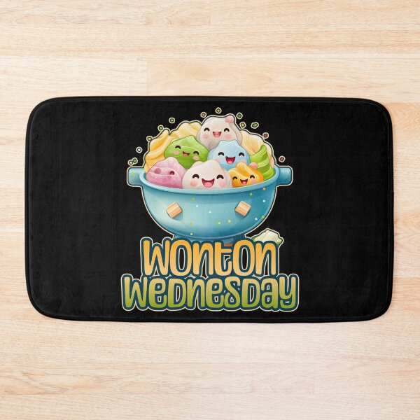 Item preview, Wonton Wednesday Foodie Design designed and sold by danielliamgill.