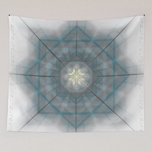 Item preview, Mandala de la obra de arte de la forma designed and sold by Truthseekmedia.