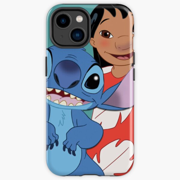 Coque pour iPhone 14 Officielle de Disney Stitch Graffiti - Lilo & Stitch
