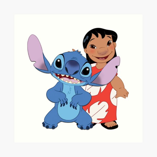 STITCH & ANGEL 3/3, an art print by FLOZ Artist - INPRNT