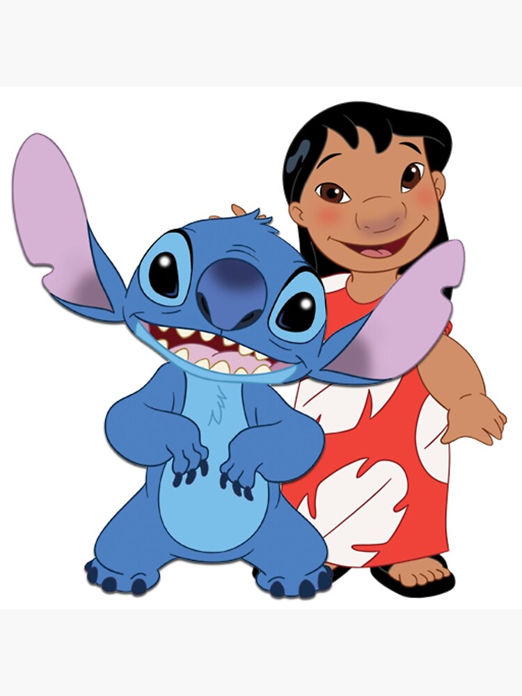 stitch and angel Poster by Reality Fan