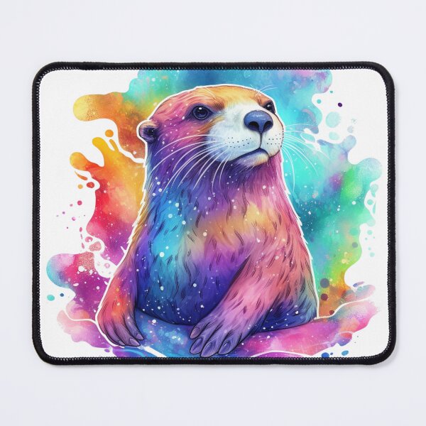 Item preview, Space Otter designed and sold by Moth & Antler Media.