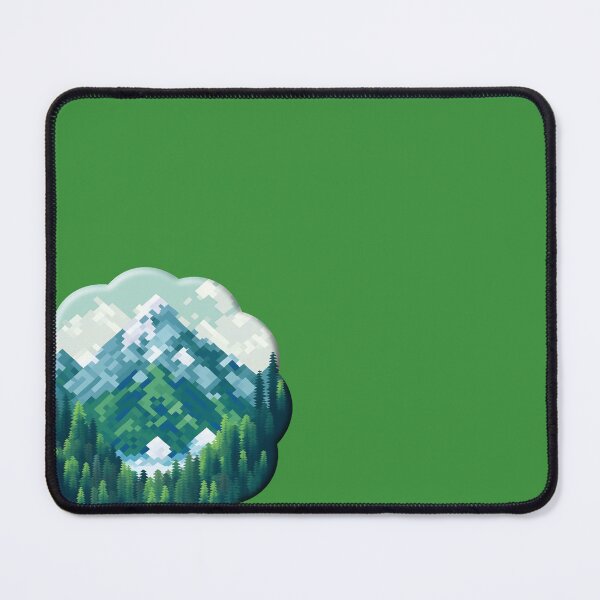 Item preview, Scenic Mountain Range Pixel Art designed and sold by BloomingPixel.