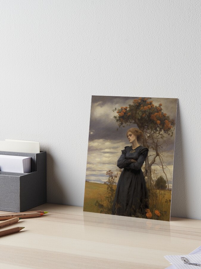 Thumbnail 1 of 2, Art Board Print, Remembering the Loss designed and sold by LynneMitchell.