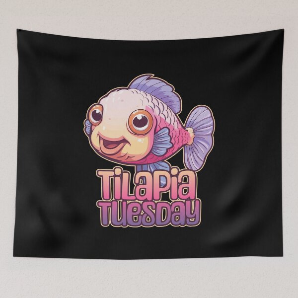 Item preview, Tilapia Tuesday Foodie Design designed and sold by danielliamgill.