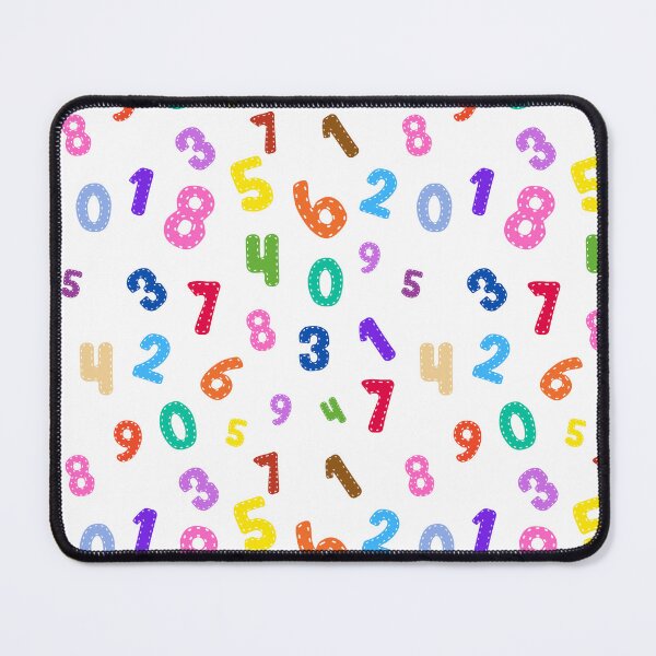 Item preview, Little Kid School Number Pattern on White designed and sold by sweetbelle.