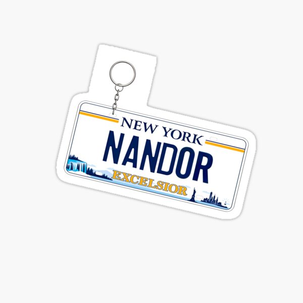 Nandors Schlüsselanhänger Sticker