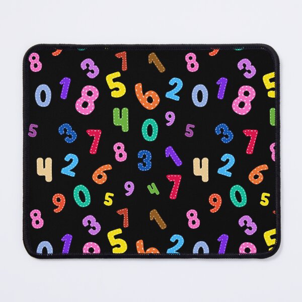 Item preview, Little Kid School Number Pattern on Black designed and sold by sweetbelle.