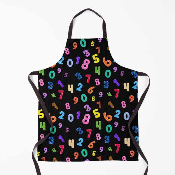 Item preview, Little Kid School Number Pattern on Black designed and sold by sweetbelle.
