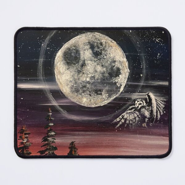 Item preview, Barn Owls Conjure the Moon designed and sold by AnxiousArt86.
