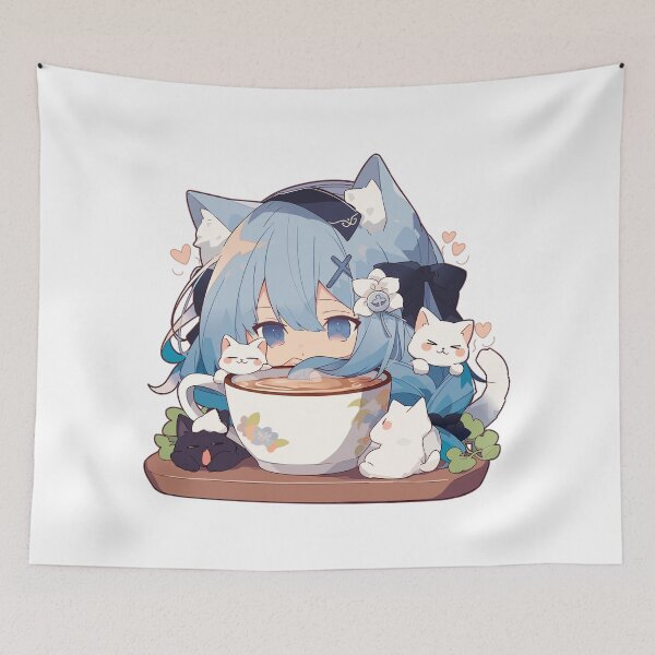 Item preview, Buttercream: Sweetness in Feline Form designed and sold by Chibi Cat Art Corner.