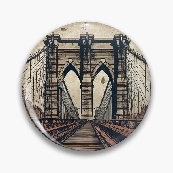 Item preview, brooklyn bridge designed and sold by BuildWear.