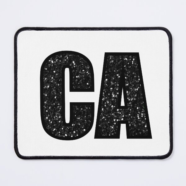 Item preview, black glitter california CA designed and sold by mtayzart.