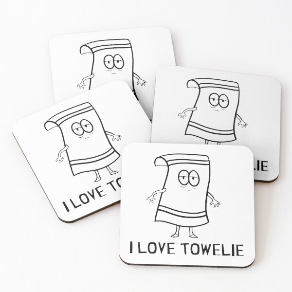 Item preview, I Love Towelie white and black designed and sold by MuhammadReid.