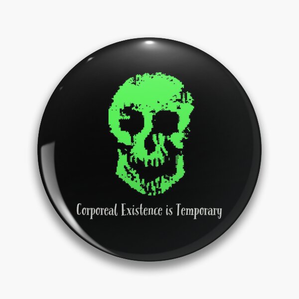 Item preview, Creepy Skull Pixel Art designed and sold by itsonlyarsenic.