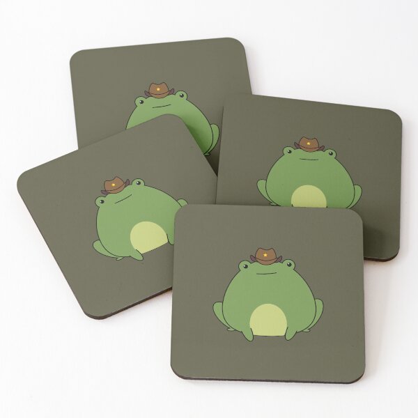 Item preview, Cowboy Frog designed and sold by Color Block Art Shop.