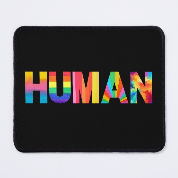 Item preview, HUMAN LGBT Flag Gay Pride Month, Transgender Rainbow Lesbian, Pride & Equality designed and sold by Cryptohaven.