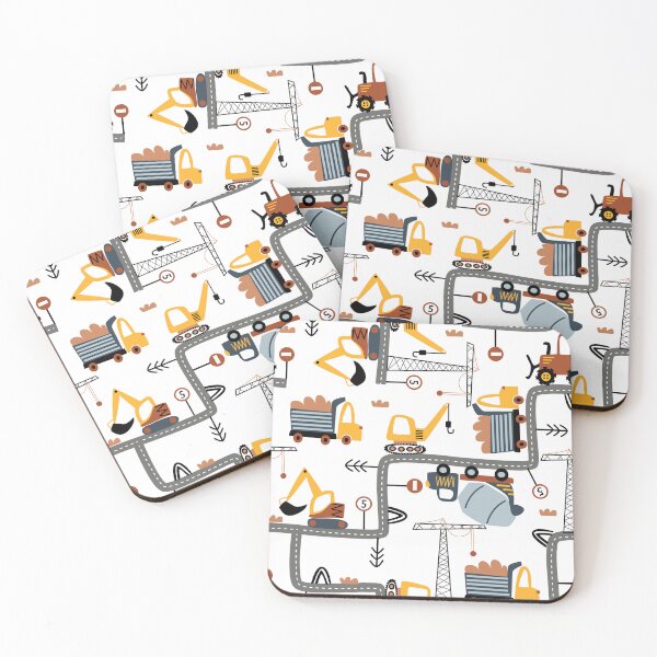Item preview, Construction Work Zone Pattern designed and sold by sweetbelle.