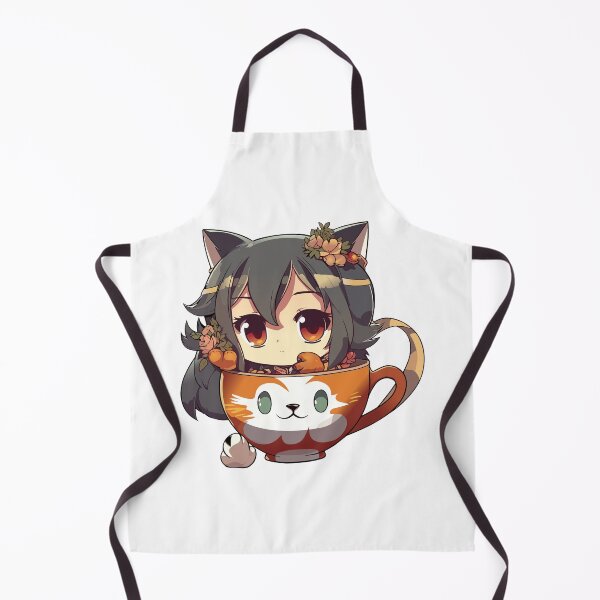 Item preview, Mochacat: The Sweet Blend of Cuteness and Charm. designed and sold by Chibi Cat Art Corner.