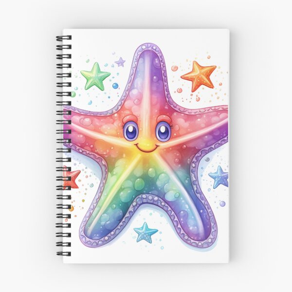 Item preview, Rainbow Sea Star designed and sold by Moth & Antler Media.