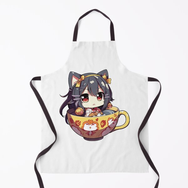 Item preview, Jasmine Jamboree: A Whiskered Celebration of Floral Tea Delight designed and sold by Chibi Cat Art Corner.
