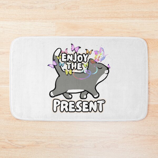 Item preview, Enjoy The Present - Butterfly Cat  designed and sold by ViewerEqualsPhoton.