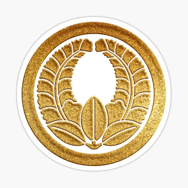Item preview, Gold Maruni Agari Fuji Kamon designed and sold by Takeda-art.