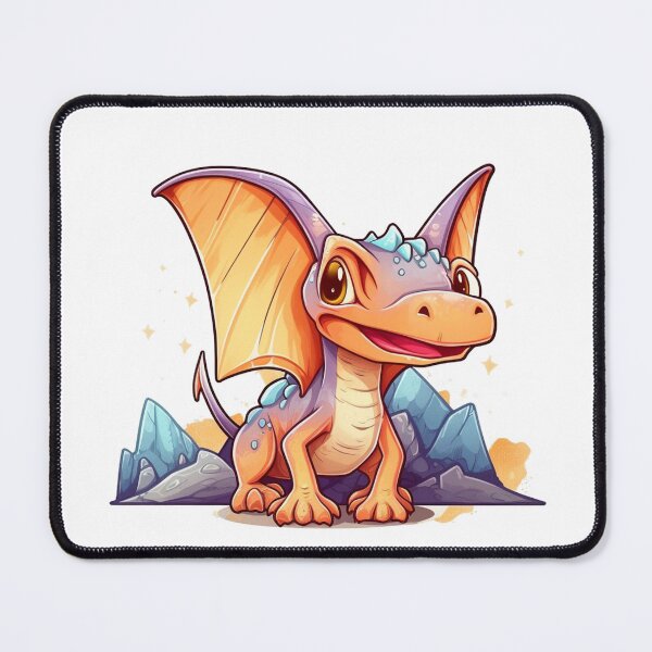 Item preview, Cute Pterodactyl designed and sold by Moth & Antler Media.