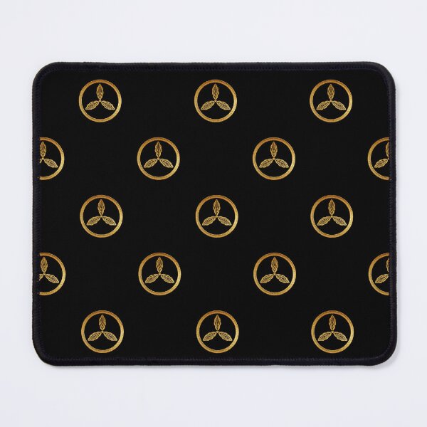 Item preview, Gold Maruni Tosa Kashiwa Kamon designed and sold by Takeda-art.