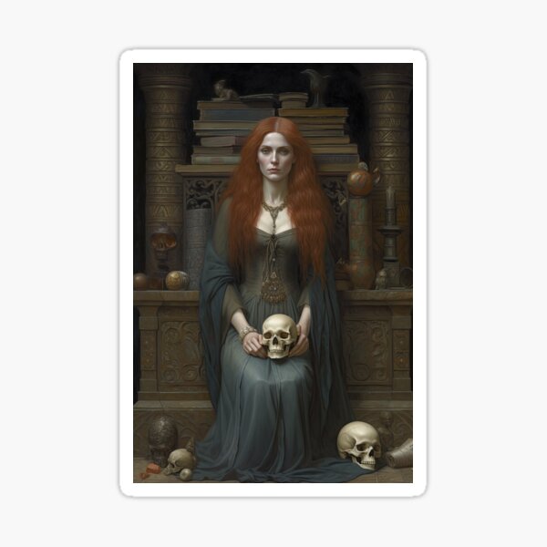 Studying the Mystic Arts Sticker