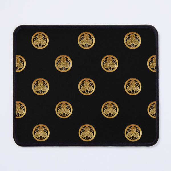Item preview, Gold Maruni Tsuru Kashiwa Kamon designed and sold by Takeda-art.