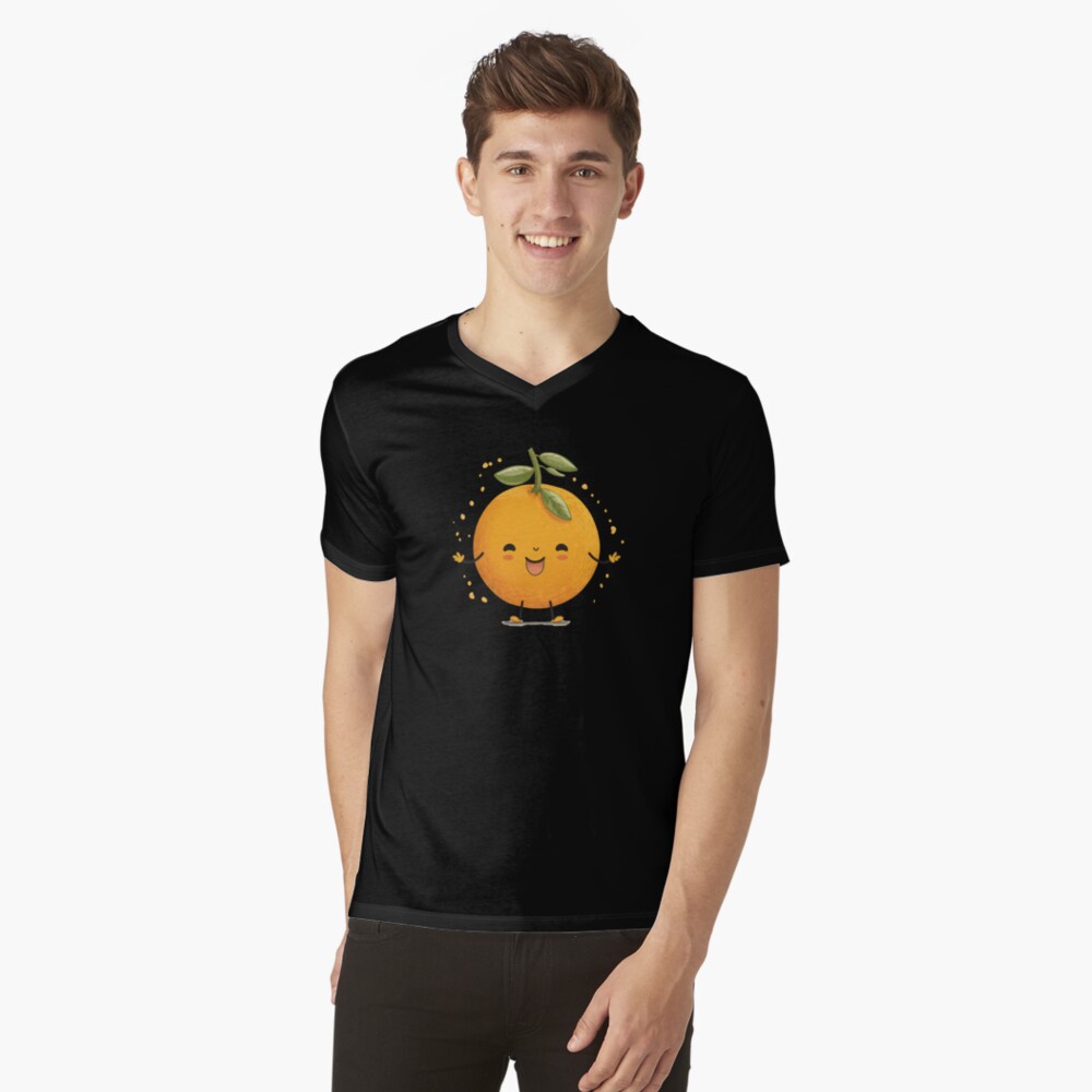 Minimalist Fruits T Shirt Orange Minimalist Fruit Graphic Design Seasonal  Fruits