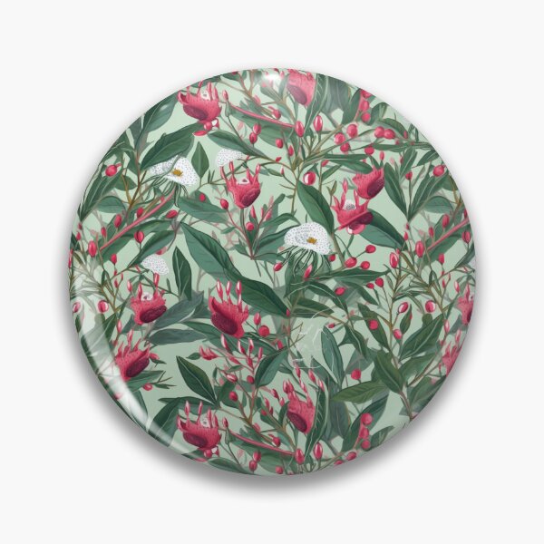 Item preview, Vintage aussie floral pattern  designed and sold by florallover444.