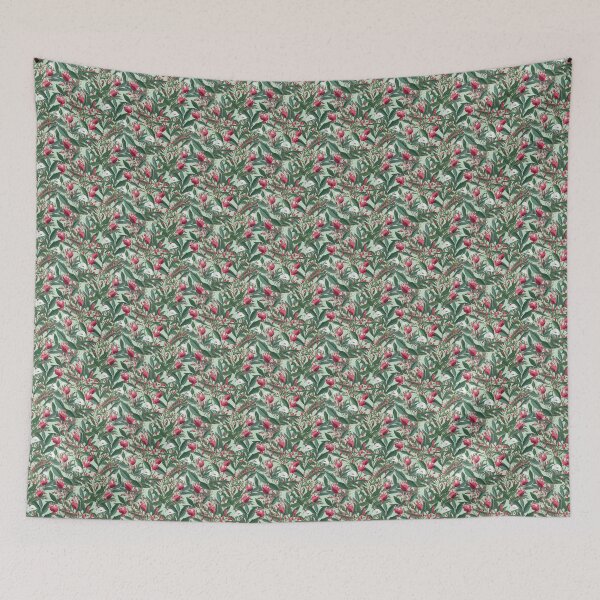 Item preview, Vintage aussie floral pattern  designed and sold by florallover444.