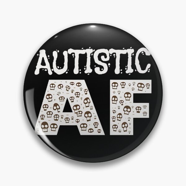 Item preview, Autistic AF - Skulls designed and sold by GS-Imagery.