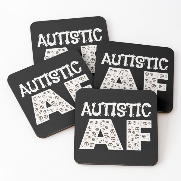 Item preview, Autistic AF - Skulls designed and sold by GS-Imagery.