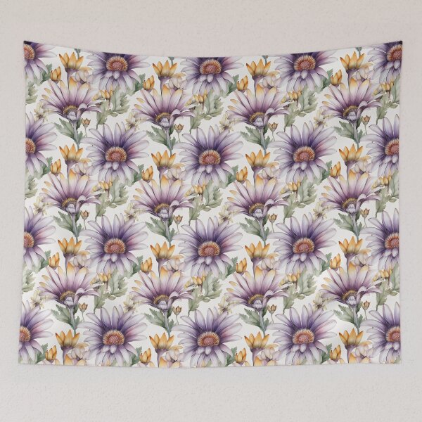 Item preview, African Daisy Floral Patterns 14 designed and sold by PixelPastry.