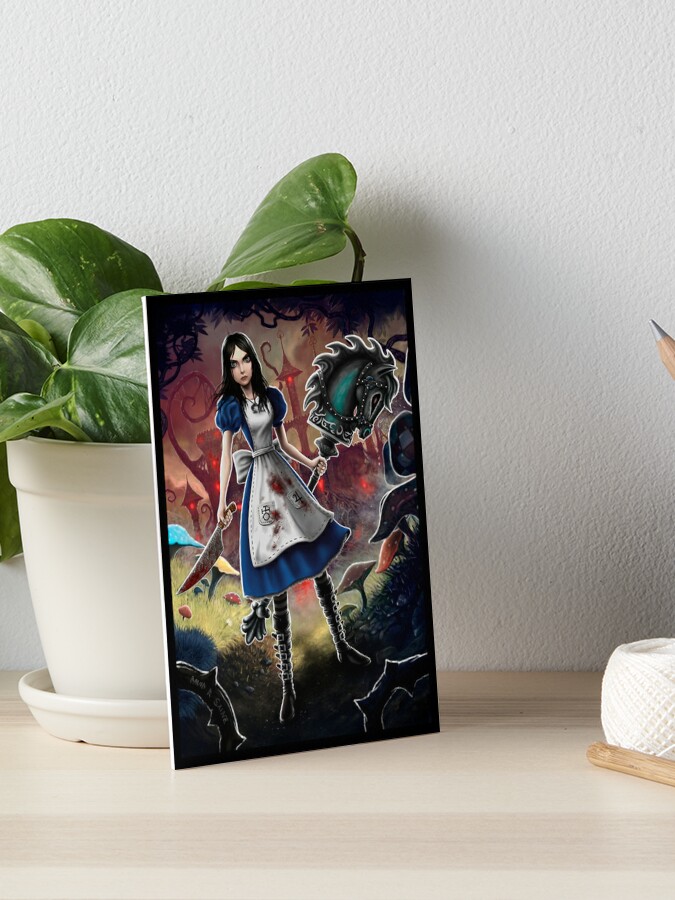 Alice Madness Returns Fanart Art Board Print for Sale by animateastory