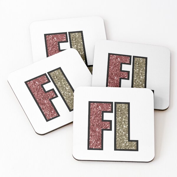 Item preview, garnet and gold glitter florida FL designed and sold by mtayzart.