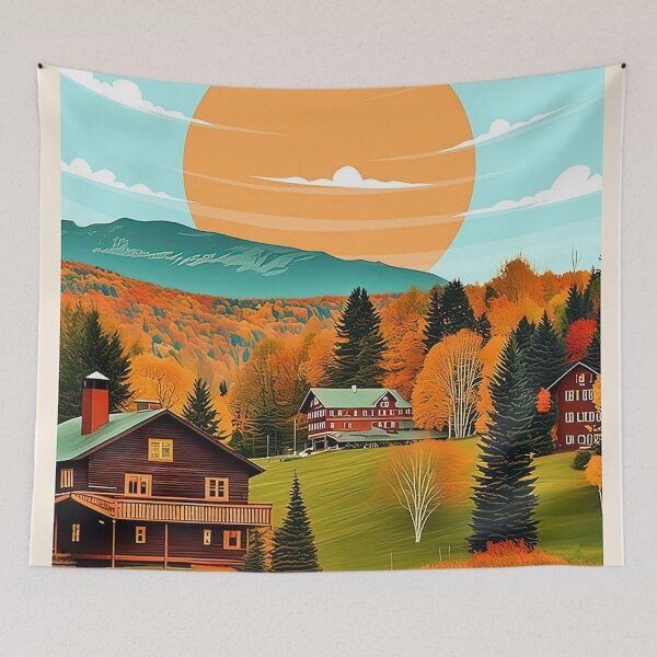 Item preview, Vermont United States Poster designed and sold by sandrazawson.