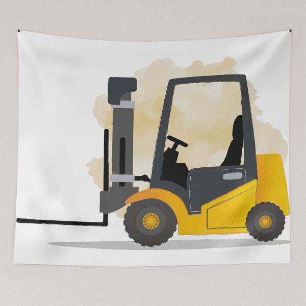 Item preview, Lift Truck Print designed and sold by Vivianesmith.