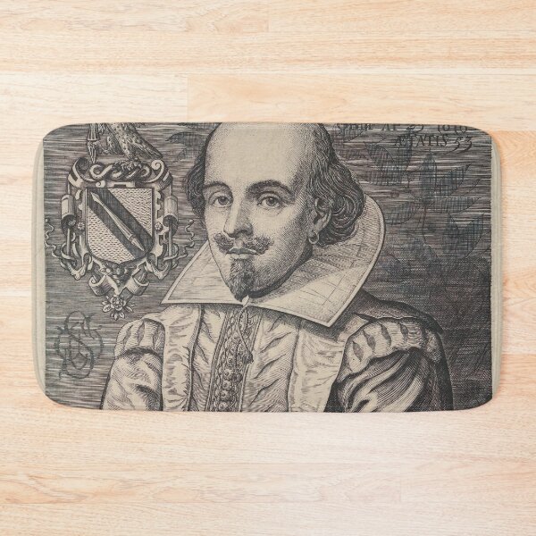 Artikelvorschau, Vintages William Shakespeare-Porträt entworfen und verkauft von BravuraMedia.